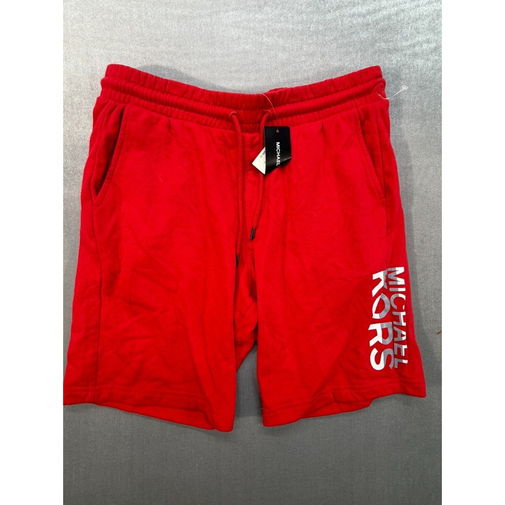 New Michael Kors Men Red Shorts Size Medium‎